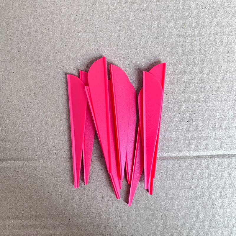 Three-inch drops of red 30